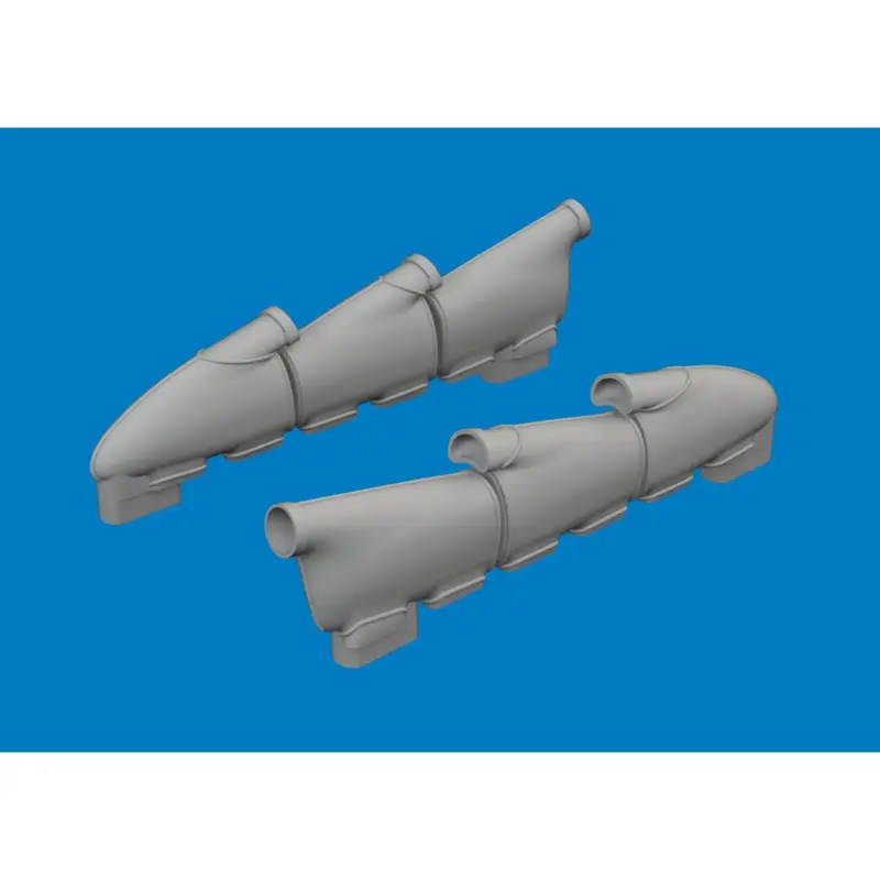 Eduard 6481185 brassin hurricane mk.i exhaust rounded print (for arma hobby) 1/48 Seizoensaanbieding