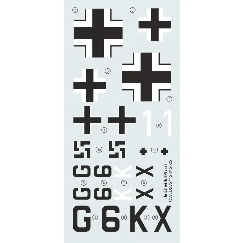 Junkers Ju-52/3m met X gerat G6+KX (wit 1) Gereduceerde Prijs