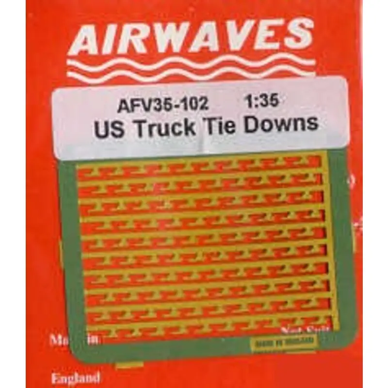 US truck tie down brackets (toebehoren voor modelbouwsets van Heller Italeri and Tamiya) Favoriet
