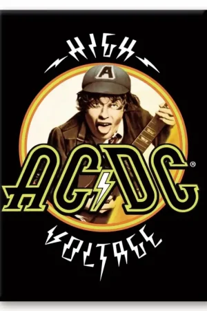 AC/DC - Hoogspanning - magneet 6,3x8,9cm Gratis Retour