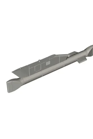 Seizoensaanbieding Remora - Radar Jammer Pod voor Dassault Mirage F.1 en Mirage 2000 (ontworpen voor gebruik met Hasegawa, Heller en speciale hobby