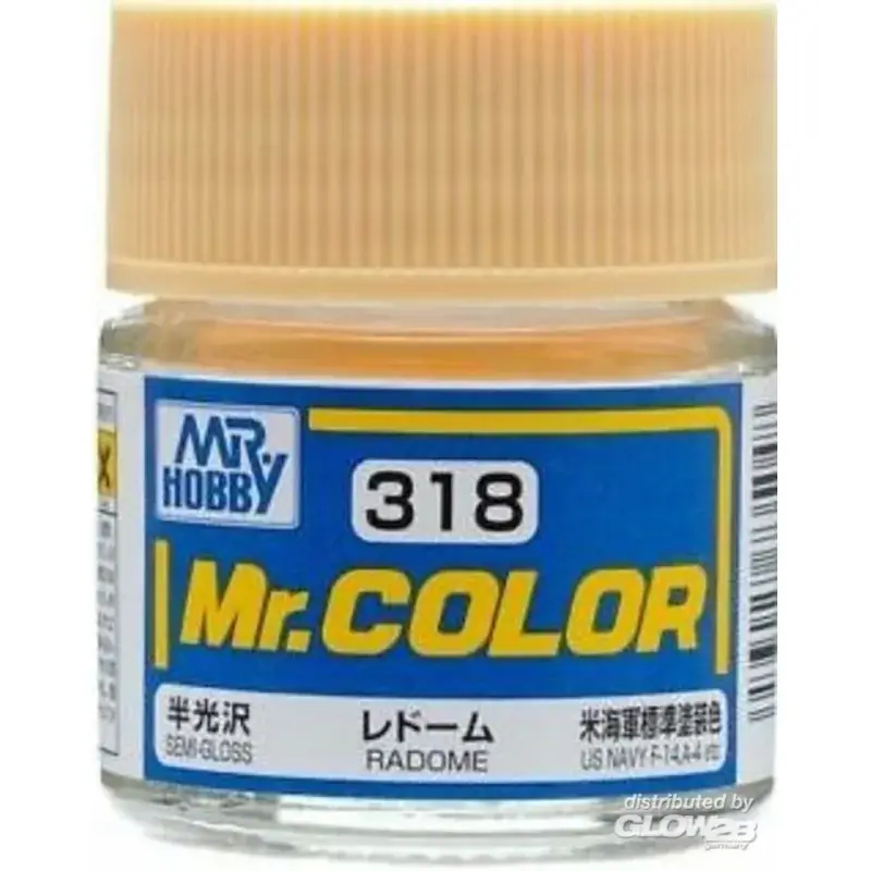 Aanbieding Mr Hobby -Gunze Mr. Color (10 ml) Radome Acrylverf