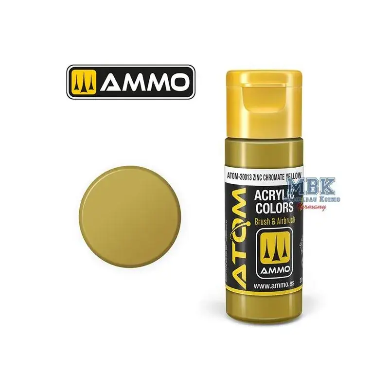 ATOM COLOR Zinc Chromate Yellow Acrylverf Korting