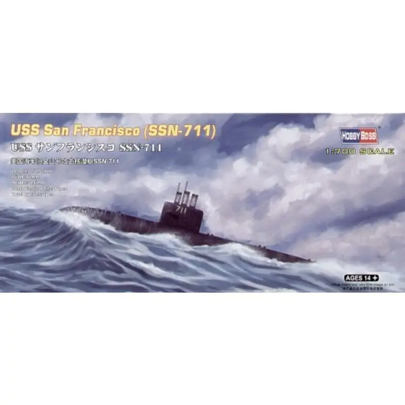 Gecertificeerd USS SSN-711 ′San Fransico ′ Submarine (submarines) Schaalmodel