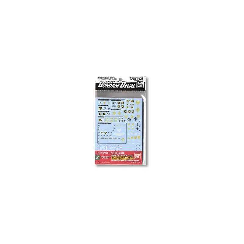 Beste Prijs GUNDAM - GUNDAM DECAL 054 - HGUC 0800 Zeon Series Gunpla