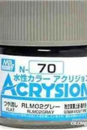 Merkproduct Mr Hobby -Gunze Acrysion (10 ml) RLM02 Gray Acrylverf