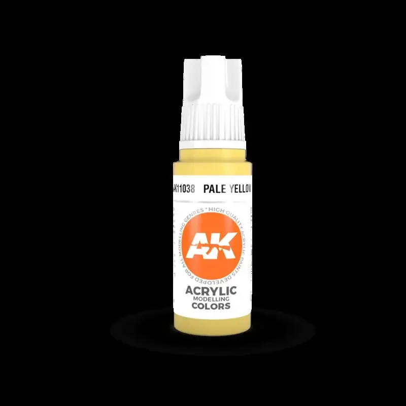 Goedkoop Lichtgeel 17ml Acrylverf