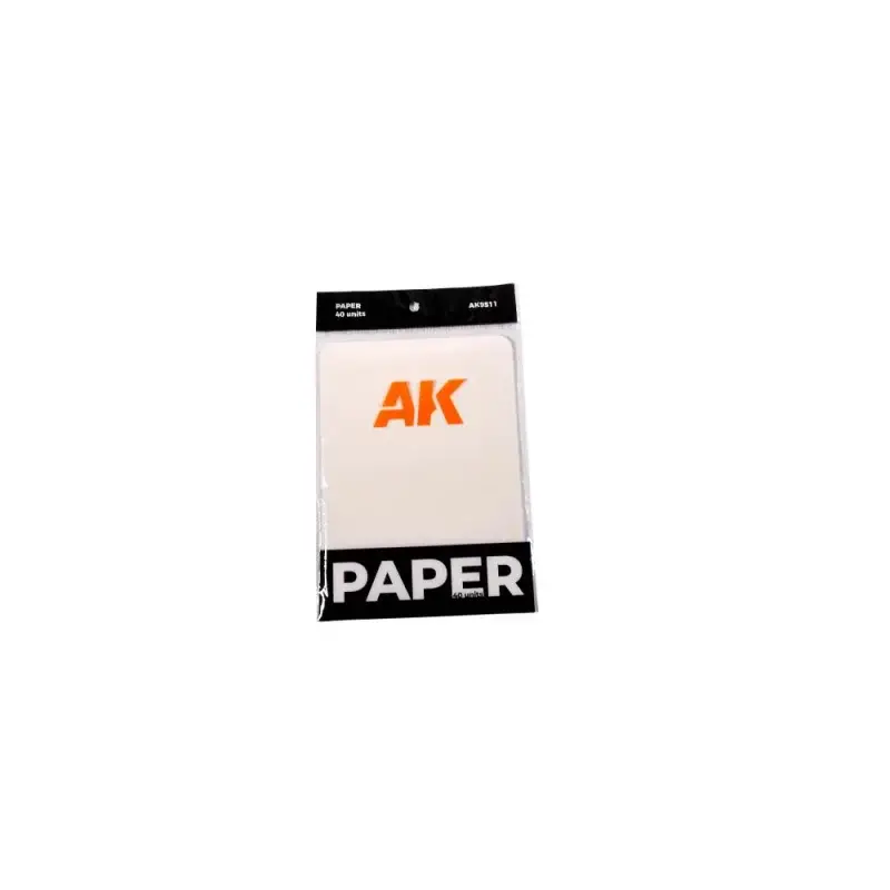 AK INTERACTIVE: Paper 40 units (Wet Palette Replacement) Beperkt Aanbod