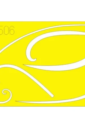 Alleen Vandaag Spinner spirals Focke Wulf Fw 190D (made from yellow Kabuki tape produced in Japan) Accessoire