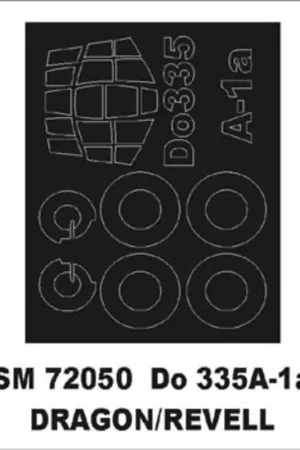 Dornier Do 335A-1A Pfeil (exterior) (To Be Farming designed with Dragon and Revell kits) Lage Kosten