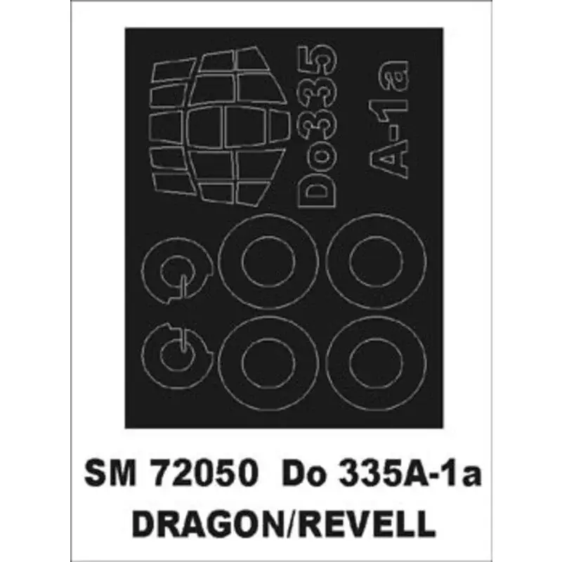 Dornier Do 335A-1A Pfeil (exterior) (To Be Farming designed with Dragon and Revell kits) Lage Kosten