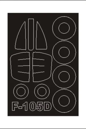 Republic F-105D (exterior) (designed To Be Farming with Trumpeter kits) Accessoire Bestel Nu