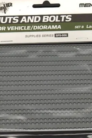 Military vehicle Nuts and Bolts wide SET B Accessoire Direct Verzonden