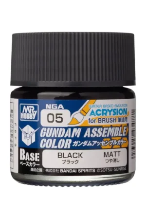 Gundam Assemble Color (10 ml) Black Acrylverf Koop Vandaag