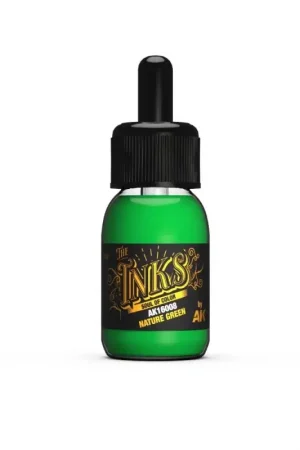AK INTERACTIVE: The INKS Nature Green 30 ml Acrylverf Shop Nu
