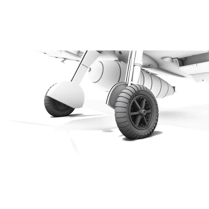 Speciale Aanbieding Messerschmitt Bf 109E wielen Accessoire
