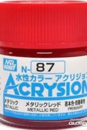 Dagaanbieding Mr Hobby -Gunze Acrysion (10 ml) Metallic Red Acrylverf