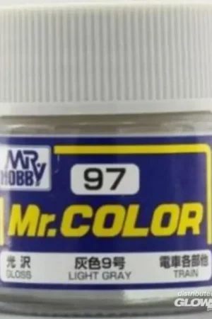 Laatste Versie Mr Hobby -Gunze Mr. Color (10 ml) Light Gray Acrylverf