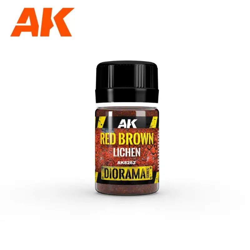 AK INTERACTIVE: Red Brown Lichen 35ml Direct Verzonden