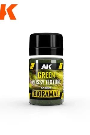 AK INTERACTIVE: Green Mossy Texture 35ml Hoge Kwaliteit