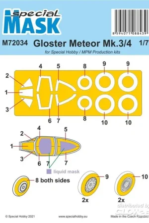 Shop Nu Gloster Meteor Mk.3/4 MASK Accessoire
