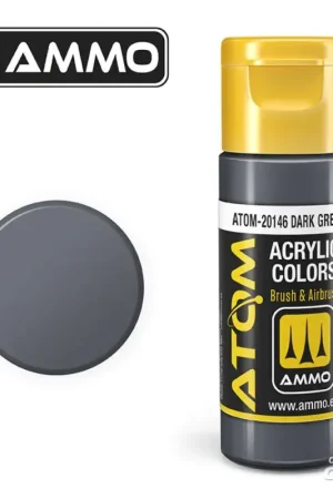 Bestel Nu ATOM COLOR Dark Grey Acrylverf