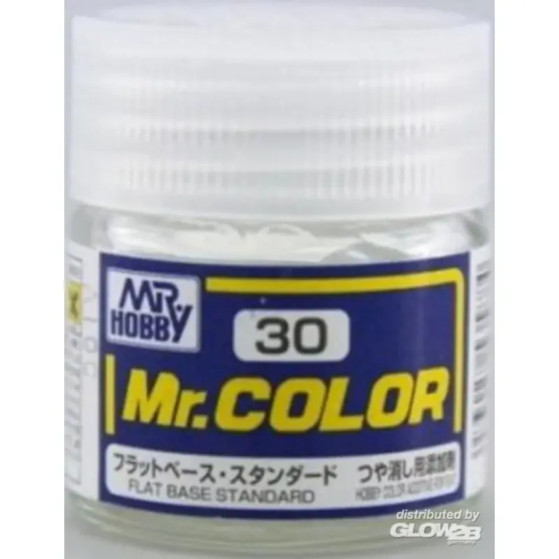 Mr Hobby -Gunze Mr. Color (10 ml) Flat Base Acrylverf Must-Have