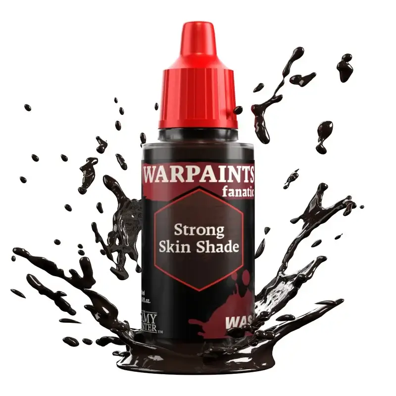 Gecertificeerd Army Painter - Warpaints Fanatic Wash - Strong Skin Shade Acrylverf