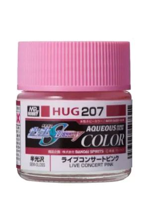 Fabrieksprijs Gunze hug-207 aqueous gundam color paint (10ml) live concert pink Acrylverf