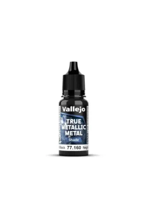 Korting True Metallic Metal 77160 Shade Obsidian Black Acrylverf