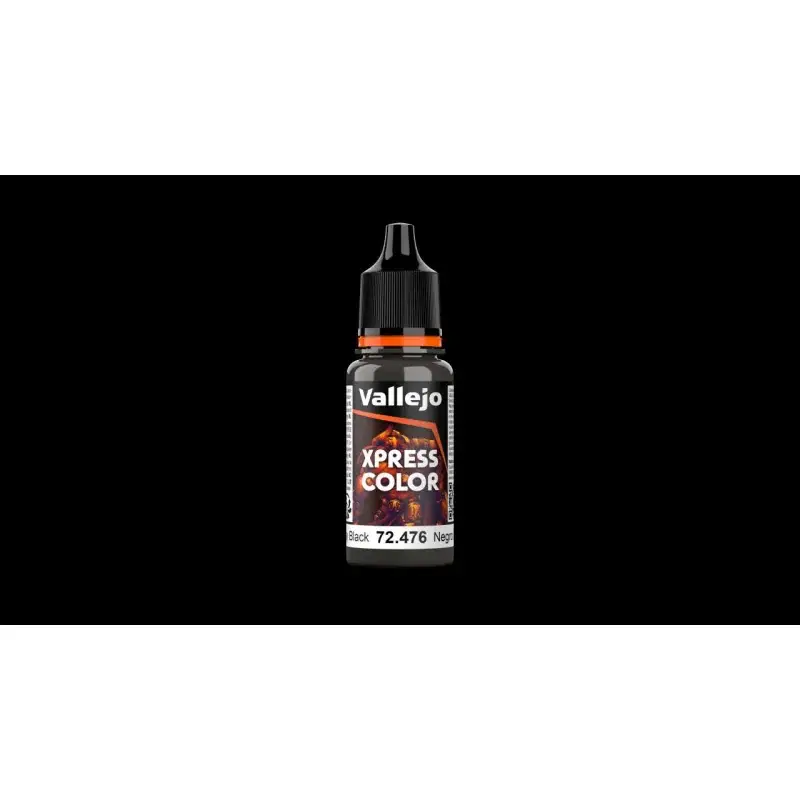 Direct Beschikbaar Xpress Color 72476 Greasy Black Acrylverf