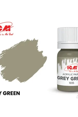 Fabrieksprijs GREY Grey Green bottle 12 ml Acrylverf