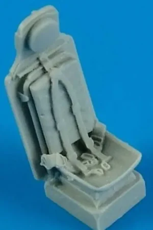 Voordeelprijs North-American P-51D Mustang seat with safety belts (designed to be used with Academy, Airfix, Dragon, Hasegawa, Heller, Hobby B