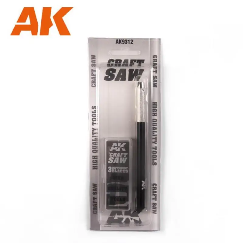 Direct Beschikbaar AK INTERACTIVE: Craft Saw Set (3 Blades)