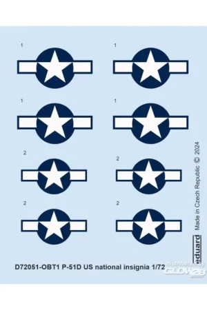 Nu Kopen P-51D US national insignia