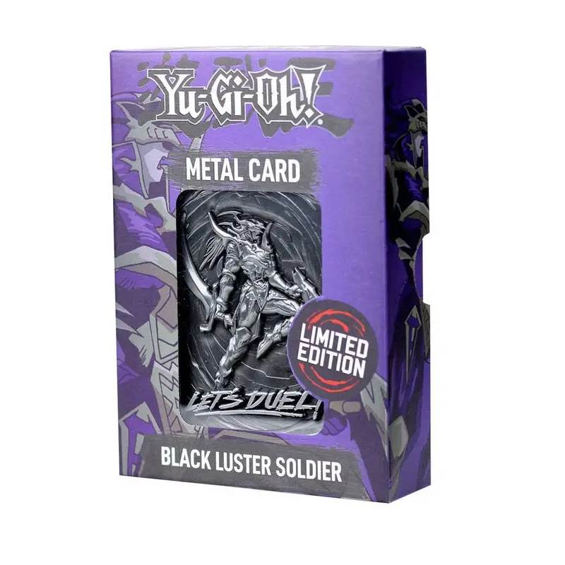 Gereduceerde Prijs Yu Gi Oh! Replica Card Black Lustre Soldier Limited Edition