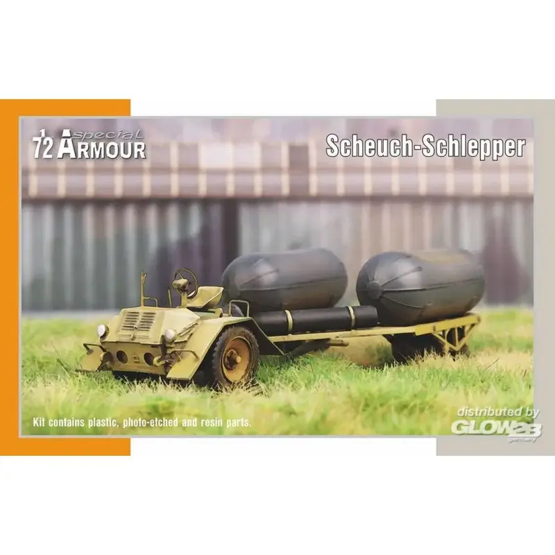 Meest Verkocht Scheuch-Schlepper 1/72 Schaalmodel