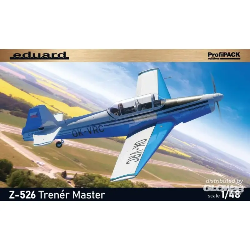 Z-526 Tren&eacuter Master 1/48 EDUARD-PROFIPACK Schaalmodel Hoge Kwaliteit