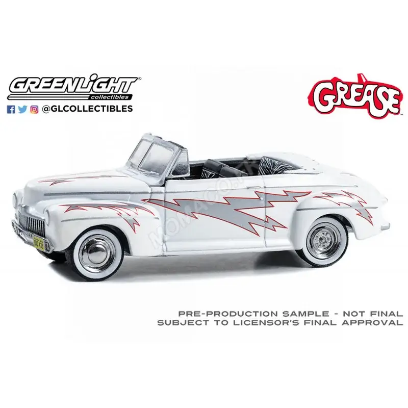 Betrouwbaar Ford luxury convertible 1948 “grease (1978)” Miniatuur