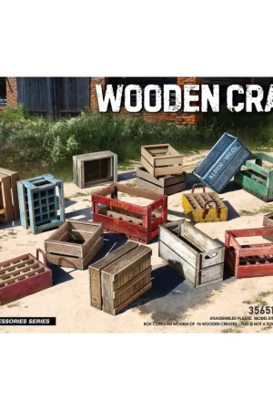 Seizoensaanbieding Wooden crates