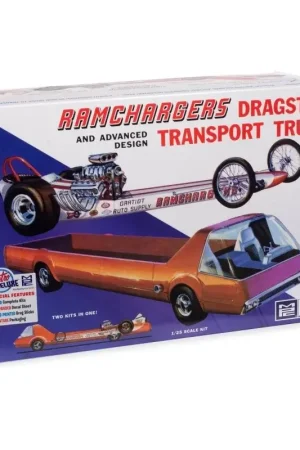 Ramchargers Dragster and Transporter Schaalmodel Fabrieksprijs