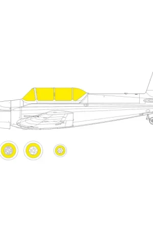 Zlin Z-526 Trenér Master TFace 1/48 (designed to be used with Eduard kits) Accessoire Seizoensaanbieding