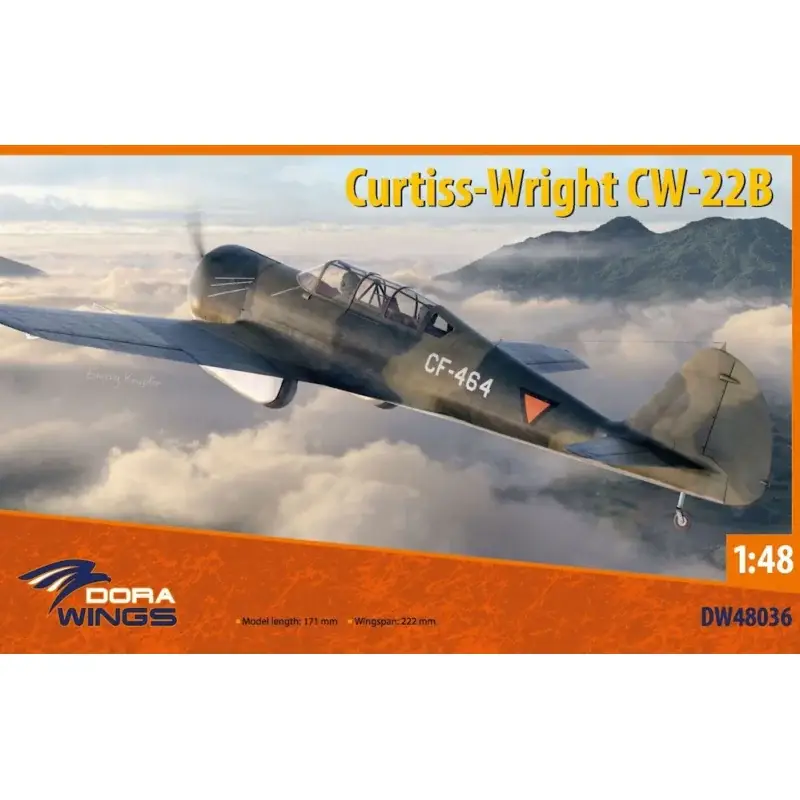 Curtiss-Wright CW-22 Schaalmodel Meest Verkocht