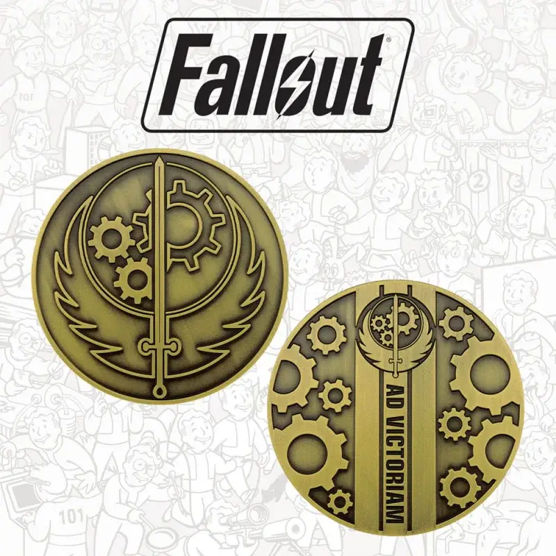Voordeelprijs Fallout médaillon Brotherhood of Steel