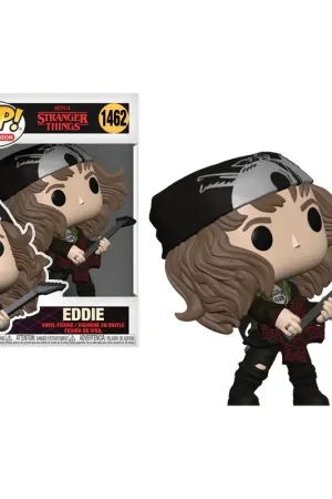 Snelle Levering STRANGER THINGS S4 - POP TV N° 1462 - Hunter Eddie with Guitar Pop figur