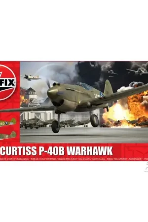 Curtiss P-40B Warhawk 1:48 Schaalmodel Beperkte Voorraad