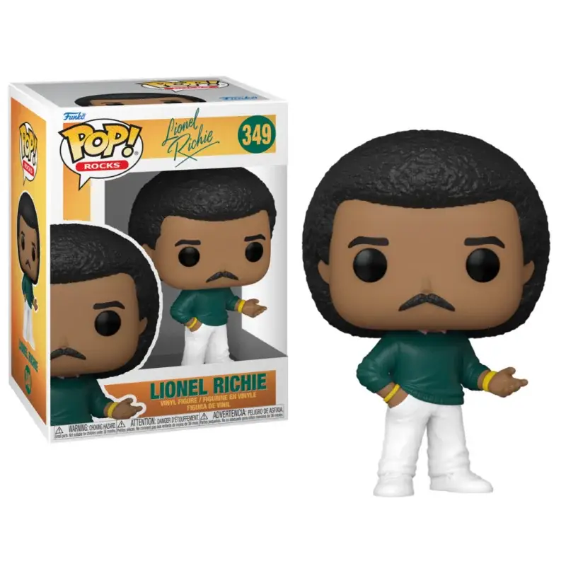 Lionel Richie POP! No. 349 Rocks Vinyl Figure 9 cm Pop figur Flitsaanbieding