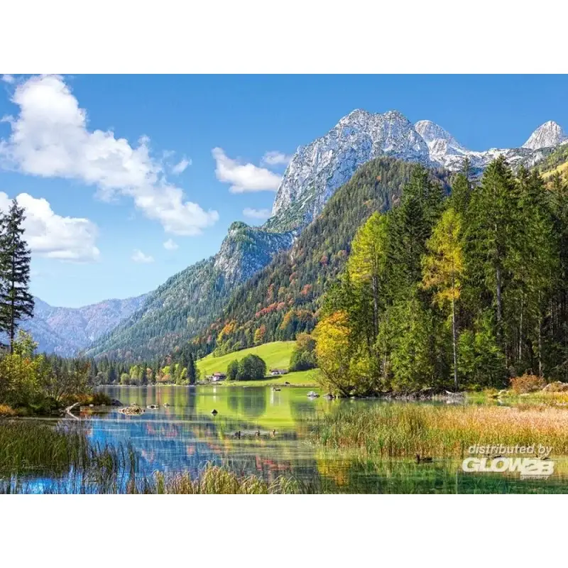 Seizoensaanbieding Puzzel Mountain Refuge in the Alps Puzzle 2000 Teile