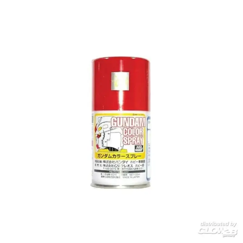 Mr Hobby -Gunze Gundam Color Spray (10ml) Sazabi Red Acrylverf Beperkt Aanbod