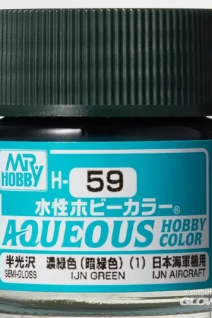 Dagaanbieding Mr Hobby -Gunze Aqueous Hobby Colors (10 ml) IJN Green Acrylverf